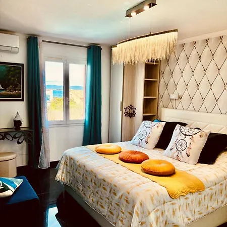 فيلة Superbe 5 Etoiles Presqu'ile De Giens La Madrague Rita La D'or Vue Piscine