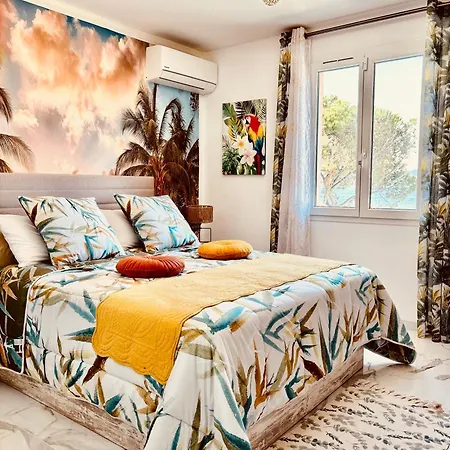 Superbe 5 Etoiles Presqu'ile De Giens La Madrague Rita La D'or Vue Piscine فيلة *