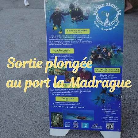 فيلة Superbe 5 Etoiles Presqu'ile De Giens La Madrague Rita La D'or Vue Piscine Hyères