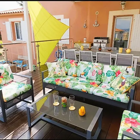 Superbe 5 Etoiles Presqu'ile De Giens La Madrague Rita La D'or Vue Piscine Hyères